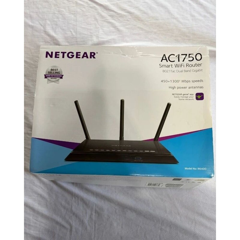 Netgear Router Modem Bundle ac1750 R6400v2 + Cable Modem wifi Combo Set - Picture 5 of 5